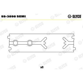 Lagerbuchse, Pleuel 55-3898 SEMI