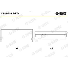 Acquista Bronzine di banco da GLYCO 72-4014 STD a buon mercato per soli 34,21 €