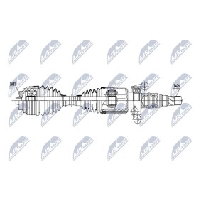 Comprar Árbol de transmisión de NTY NPW-BM-250 a bajo precio de 287,68 €