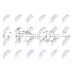 Comprar Árbol de transmisión de NTY NPW-JG-016 a bajo precio de 218,78 €