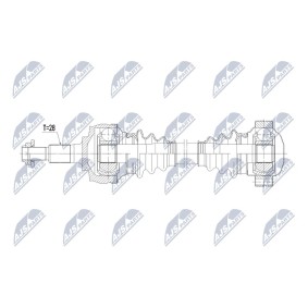 Comprar Árbol de transmisión de NTY NPW-PS-016 a bajo precio de 440,40 €
