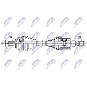 Comprar Árbol de transmisión de NTY NPW-VV-170 a bajo precio de 189,15 €
