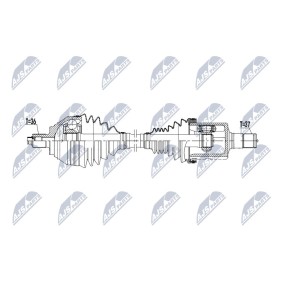Comprar Árbol de transmisión de NTY NPW-VW-236 a bajo precio de 115,75 €