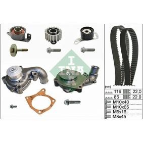 Achetez des Kit de distribution + pompe à eau INA 530 0104 31 à prix pour 195,88 €
