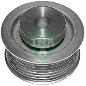 Achetez des Galet enrouleur de courroie d'accessoire INA 532 0584 10 à prix pour 77,23 €