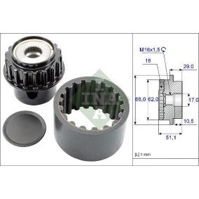 Achetez des Kit de manchons flexibles d'accouplement INA 535 0206 10 à prix pour 236,01 €