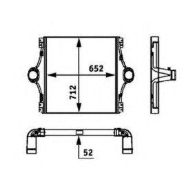 Köp Intercooler av NRF 30202 till det låga priset 6020,55 kr
