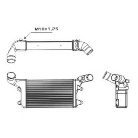 Ladeluftkühler von NRF 30775