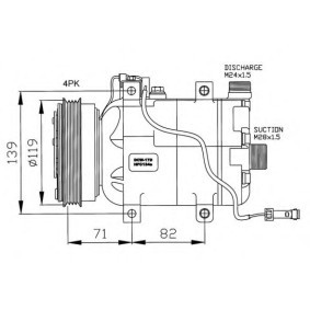 Comprar Compresor, aire acondicionado de NRF 32032 a bajo precio de 509,05 €