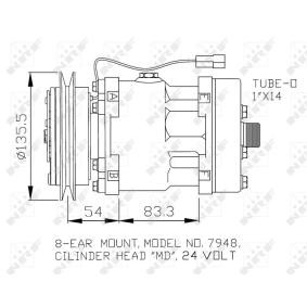 Acquista Compressore aria condizionata da NRF 32074 a buon mercato per soli 162,89 €