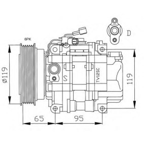 Acquista Compressore aria condizionata da NRF 32166 a buon mercato per soli 570,78 €