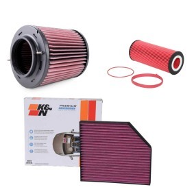 Inspektionspaket und Filterset des Herstellers K&N Filters - Originalware Artikelnummer: KNF4055N0012
