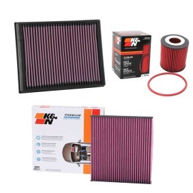 Kjøp Filtersett av K&N Filters KNF4055N0021 til den lave prisen 1400,10 NOK