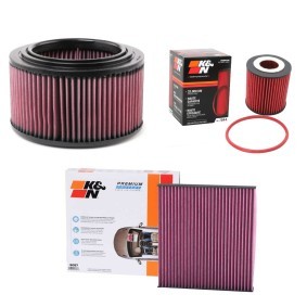 Inspektionspaket und Filterset des Herstellers K&N Filters - Originalware Artikelnummer: KNF4055N0032