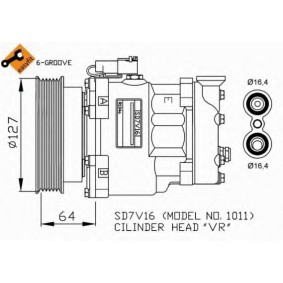 Acquista Compressore aria condizionata da NRF 32280 a buon mercato per soli 357,98 €