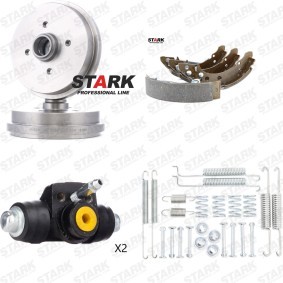Comprar Kit frenos, disco de tambor de STARK SKBSD-45990491 a bajo precio de 52,55 €