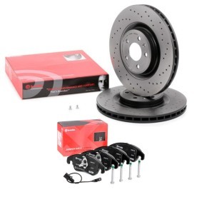 Comprar Kit de discos de freno y pastillas de BREMBO BRB3405N0507 a bajo precio de 312,68 €