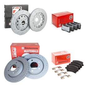 Comprar Kit de discos de freno y pastillas de ZIMMERMANN ZMN3405N0001 a bajo precio de 1014,74 €