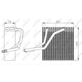 Achetez des Radiateur du moteur NRF 503951 à prix pour 333,73 €
