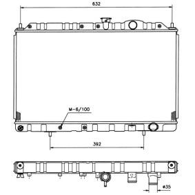 Kühler, Motorkühlung von NRF 513485