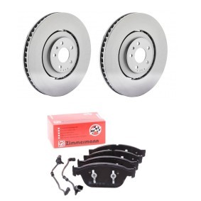 Comprar Kit de discos de freno y pastillas de ZIMMERMANN ZMN3405N0002 a bajo precio de 812,46 €