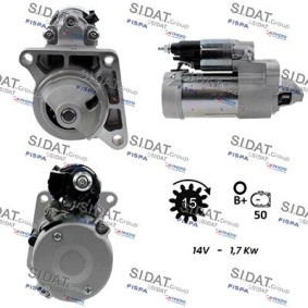 Köp Startmotor av SIDAT S12DE0952A2 till det låga priset 1469,47 kr