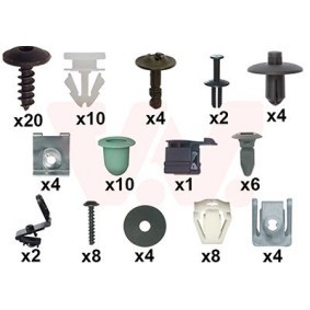 Achetez des Kit d'assemblage, pare-chocs VAN WEZEL 0370794 à prix pour 85,96 €