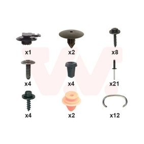 Achetez des Kit d'assemblage, pare-chocs VAN WEZEL 1528794 à prix pour 45,19 €
