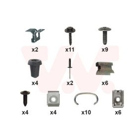 Achetez des Kit d'assemblage, pare-chocs VAN WEZEL 1555794 à prix pour 44,21 €