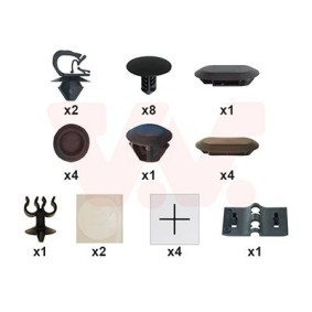 Achetez des Kit d'assemblage, capot-moteur VAN WEZEL 1555797 à prix pour 35,39 €