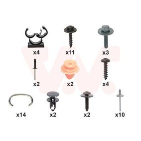 Achetez des Kit d'assemblage, pare-chocs VAN WEZEL 1557794 à prix pour 60,47 €
