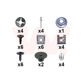 Achetez des Kit d'assemblage, pare-chocs VAN WEZEL 1604794 à prix pour 48,81 €