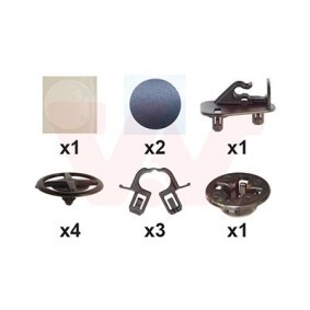 Montagesatz, Motorhaube 3336797