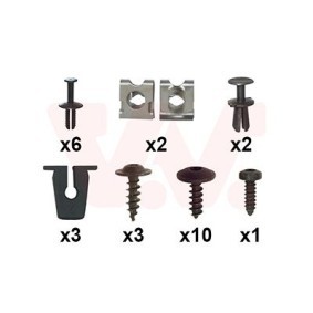 Achetez des Kit d'assemblage, pare-chocs VAN WEZEL 4907794 à prix pour 32,37 €