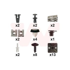 Achetez des Kit d'assemblage, pare-chocs VAN WEZEL 4908793 à prix pour 62,48 €
