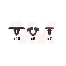 Achetez des Kit d'assemblage, capot-moteur VAN WEZEL 5766797 à prix pour 21,53 €