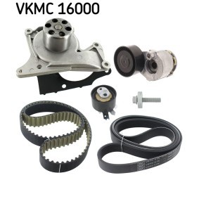 Achetez des Kit de distribution + pompe à eau SKF VKMC 16000 à prix pour 196,34 €