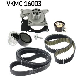 Achetez des Kit de distribution + pompe à eau SKF VKMC 16003 à prix pour 247,22 €