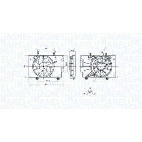 Kühlerlüfter 069422898010 von MAGNETI MARELLI günstig für 95,51 € online kaufen