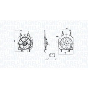 Kühlerlüfter 069422902010 von MAGNETI MARELLI günstig für 86,07 € online kaufen