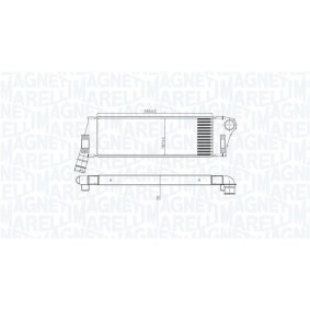 Köp Intercooler av MAGNETI MARELLI 351319206240 till det låga priset 1396,59 kr