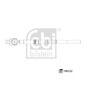 Comprar Rótula axial de dirección de FEBI BILSTEIN 196232 a bajo precio de 18,18 €