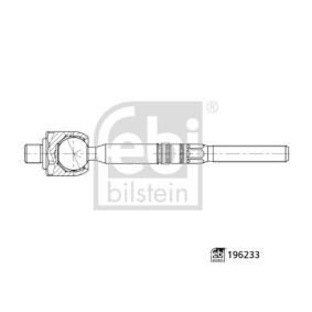 Køb Styrestang, inderste af FEBI BILSTEIN 196233 til den lave pris 139,47 DKK