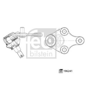 Acquista Testina braccio oscillante da FEBI BILSTEIN 196241 a buon mercato per soli 24,90 €