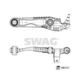 Querlenker von SWAG