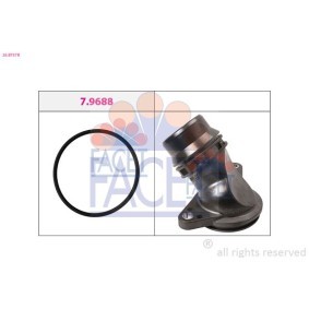 Achetez des Bride de liquide de refroidissement FACET 26.8757R à prix pour 11,37 €
