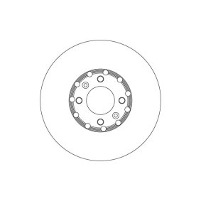 Bremsscheibe für DS von TRW
