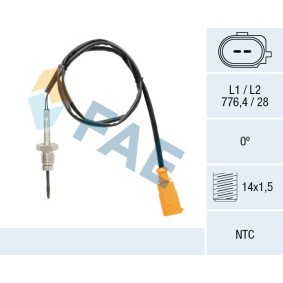 Compre Sensor, temperatura dos gases de escape da FAE 68608 a um preço baixo por 57,21 €