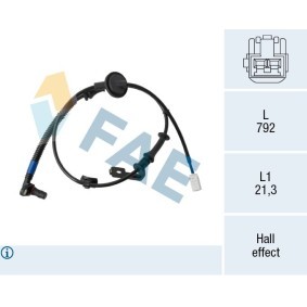 Køb ABS Sensor af FAE 78687 til den lave pris 224,80 DKK