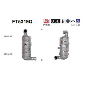 Partikelfilter (DPF) FT5319Q von AS günstig für 970,43 € online kaufen